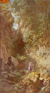 Forellenangler nach Spitzweg